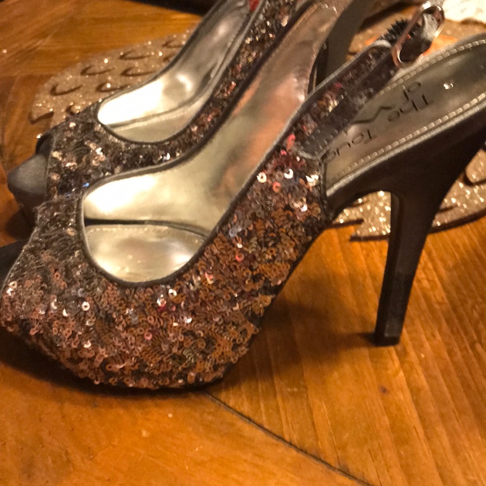 Sequins heels - Picture 2 of 4